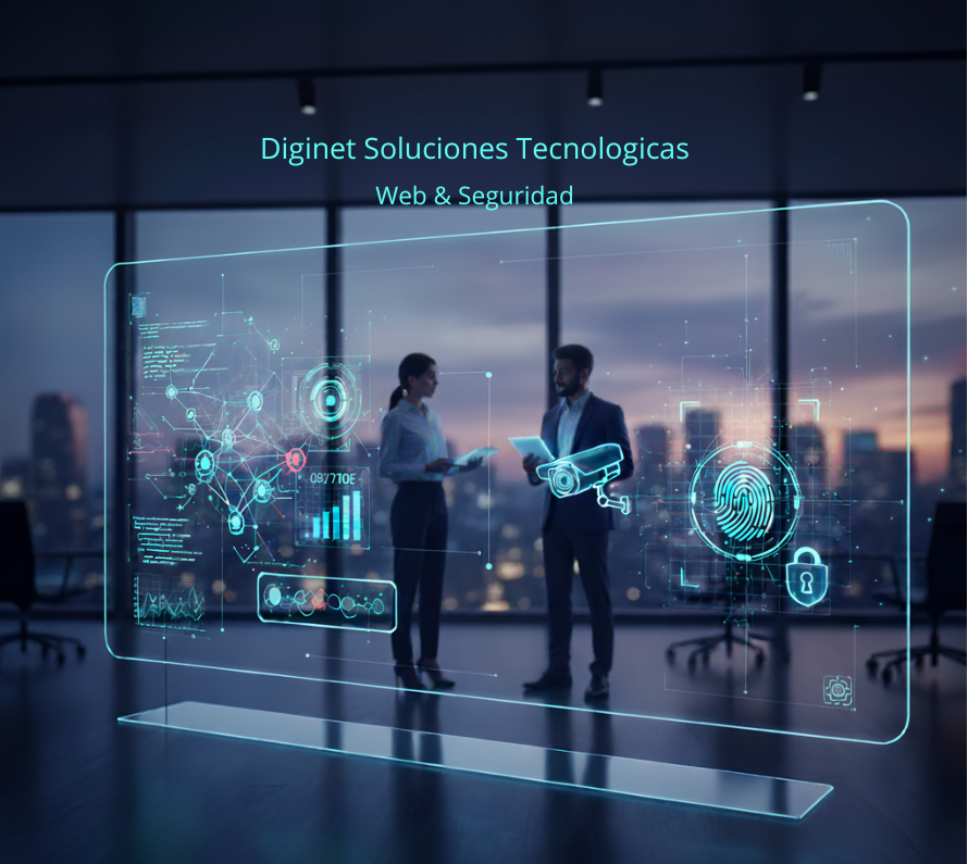 imagen de una oficina con 2 consultores haciendo analisis de datos