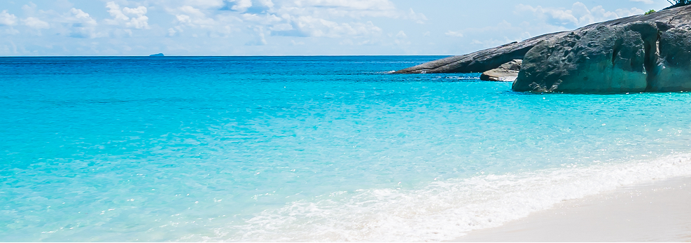 imagen de una playa en morrocoy Venezuela
